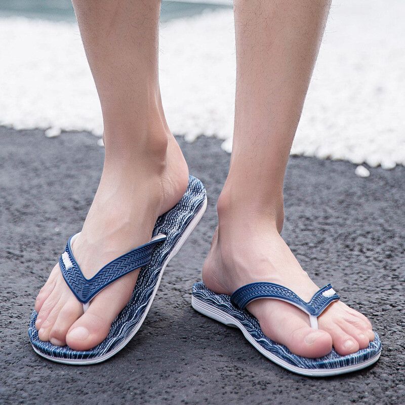 Chaussons Décontractés Pour Hommes Pour La Plage Et La Maison À L'extérieur