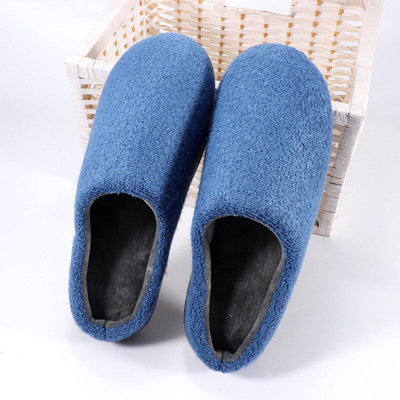 Chaussons De Maison Décontractés En Peluche Pour Hommes