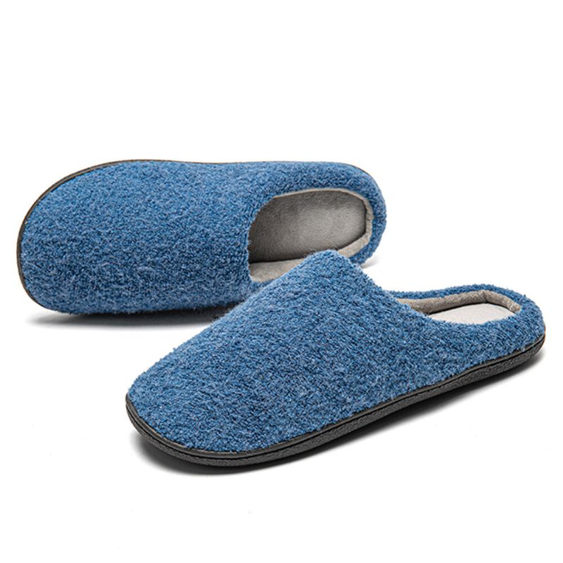 Chaussons De Maison Décontractés En Peluche Pour Hommes