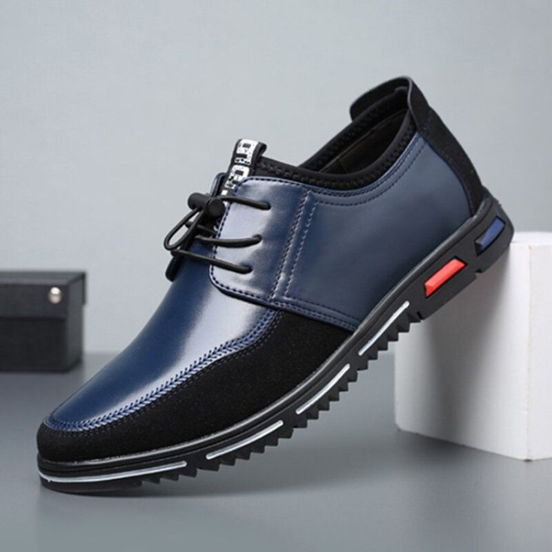 Chaussures Décontractées À Lacets Confortables Pour Hommes Avec Semelle Souple Et Respirante