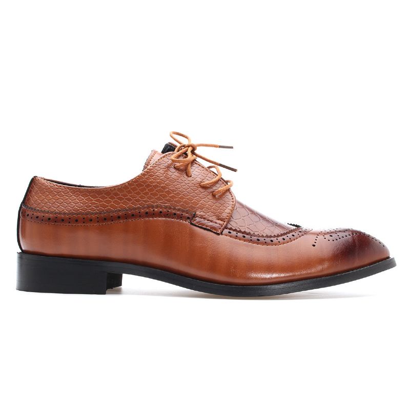 Chaussures Habillées Classiques À Bout Pointu Pour Hommes