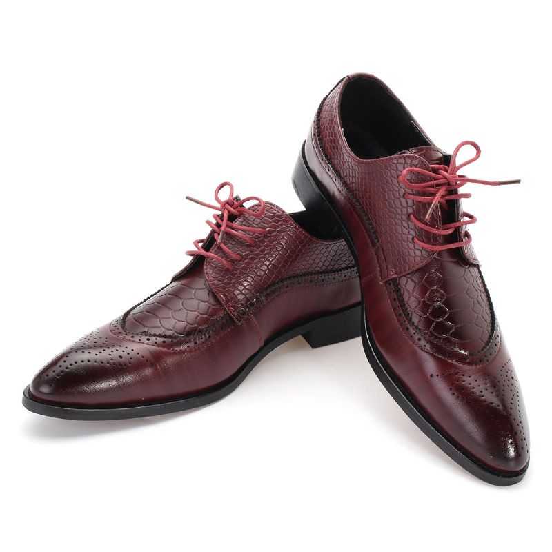 Chaussures Habillées Classiques À Bout Pointu Pour Hommes