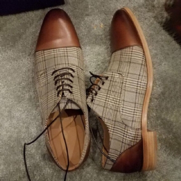 Chaussures Habillées Formelles À Lacets Confortables De Style Britannique Pour Hommes