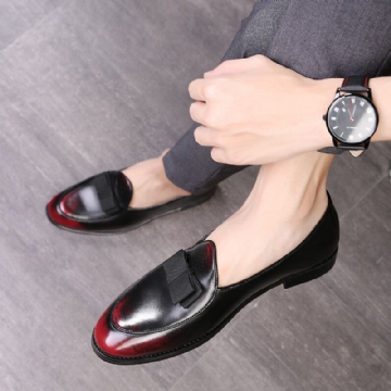 Chaussures Habillées Pour Hommes Élégantes Soirée Danse Casual Oxfords