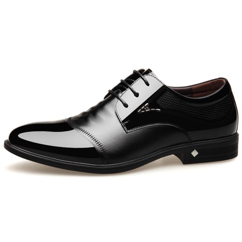 Chaussures Habillées En Microfibre Business Oxfords