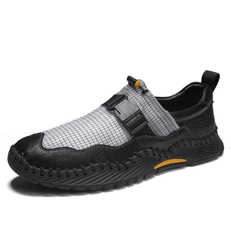 Chaussures En Tissu Pour Hommes Chaussures De Sport Décontractées En Plein Air Pour Hommes Chaussures De Conducteur Confortables Et Respirantes