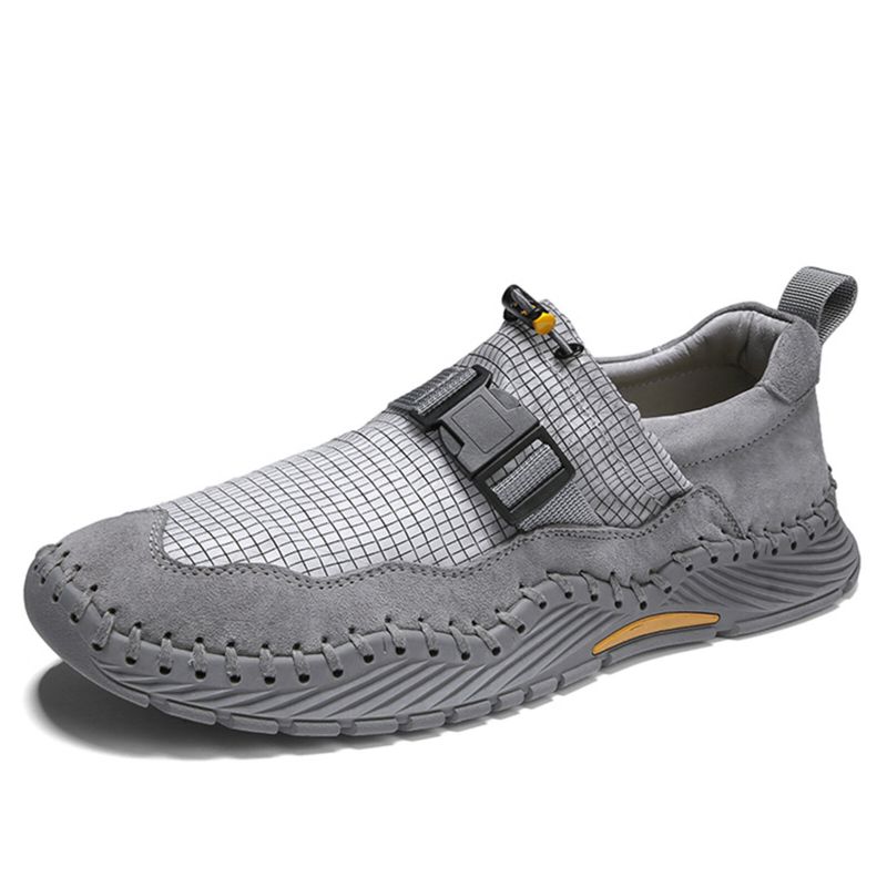 Chaussures En Tissu Pour Hommes Chaussures De Sport Décontractées En Plein Air Pour Hommes Chaussures De Conducteur Confortables Et Respirantes