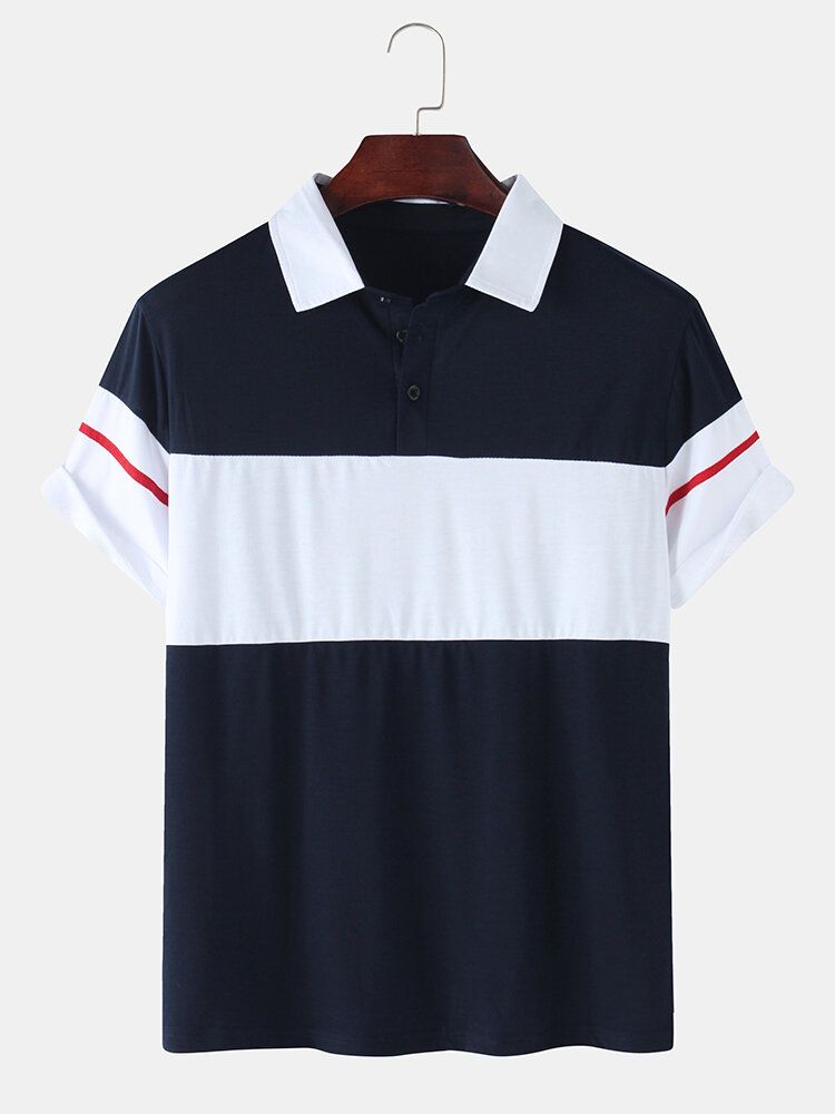 Chemise De Golf Décontractée À Manches Courtes Pour Hommes