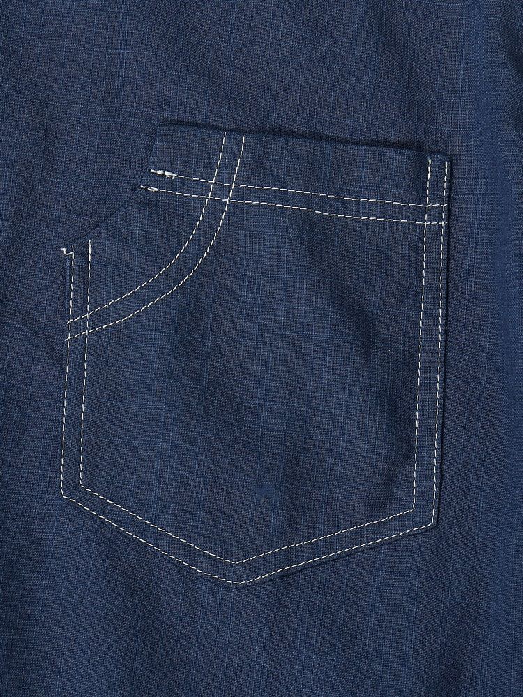 Chemises Décontractées En Denim De Couleur Unie Pour Hommes