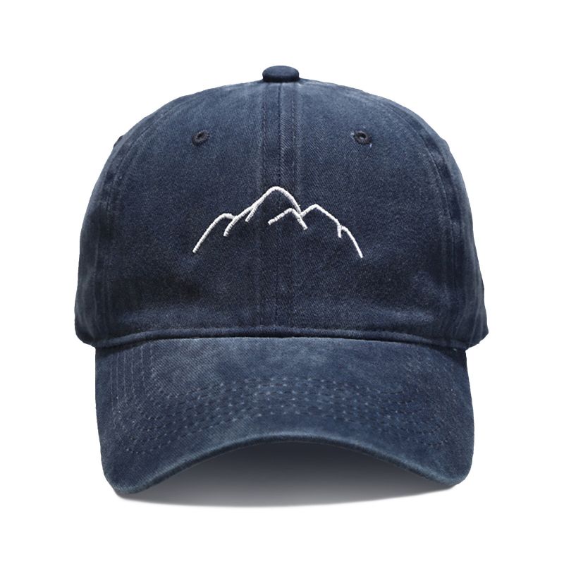 Coton Neutre Sports De Plein Air Lavé Vieux Alpinisme Chapeau De Pêche Crème Solaire Pare-soleil Casquette De Baseball