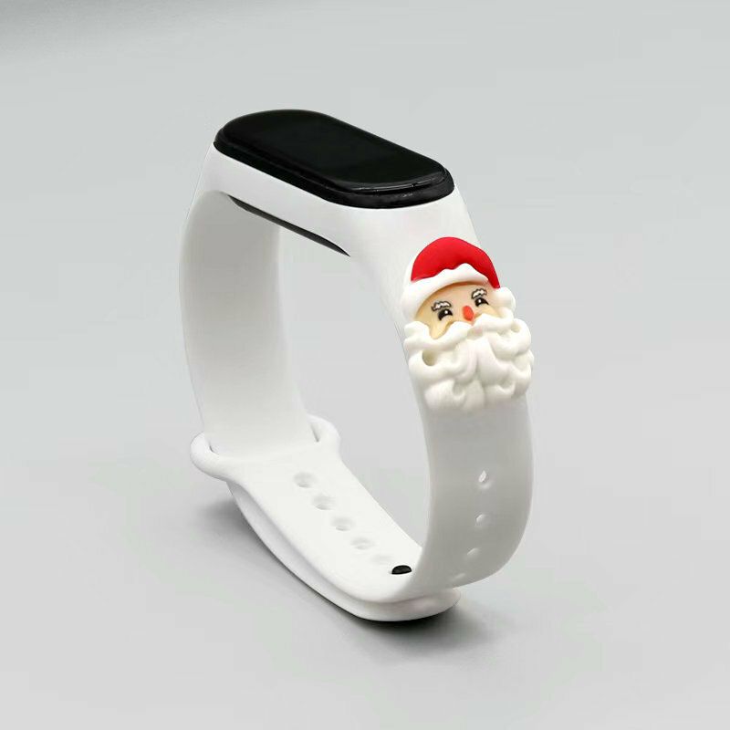 Deffrun 5atm Étanche Coloré Led Affichage Enfants Montre Numérique Cadeau De Noël Enfant Bracelet Montre