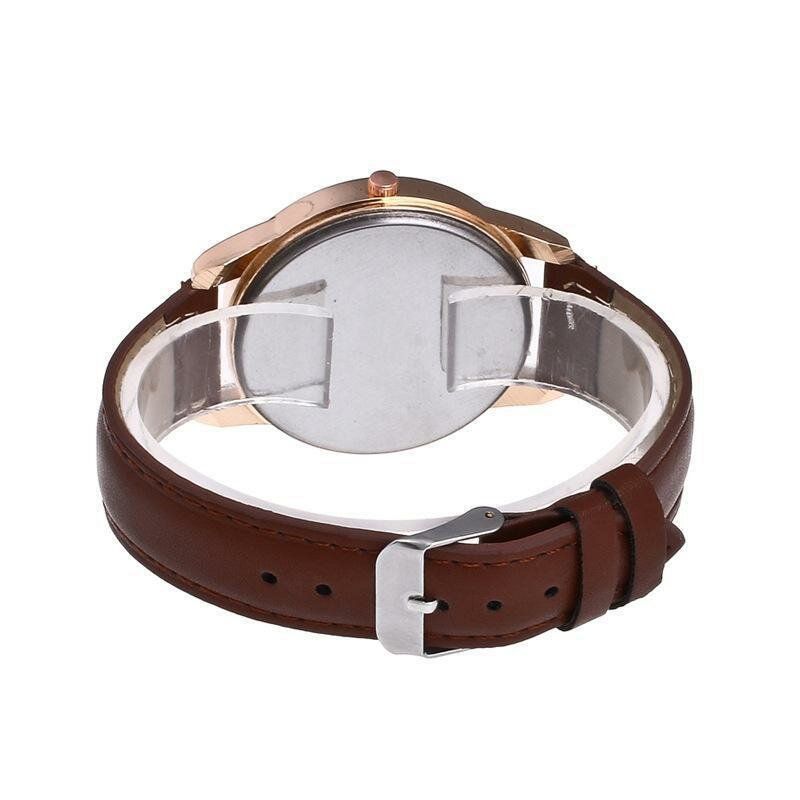 Denton Sidpega Mode Simple Bracelet En Cuir Hommes Montre À Quartz