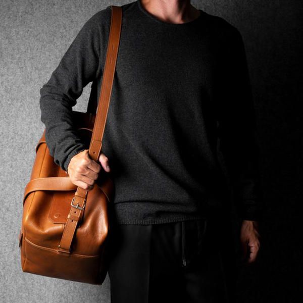 Ekphero Men Solid Casual Multifonction Bag