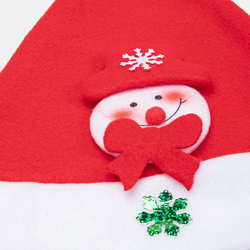 Enfant Adulte Festif Noël Habillé Chapeau De Père Noël Éclairage Led Dessin Animé Animal Figure Motif Bonnet Chapeau De Noël