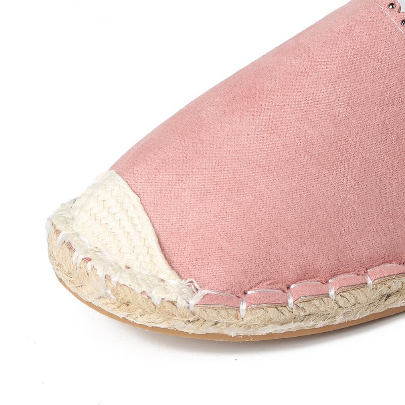 Espadrille Plate Décontractée Et Respirante Pour Femmes