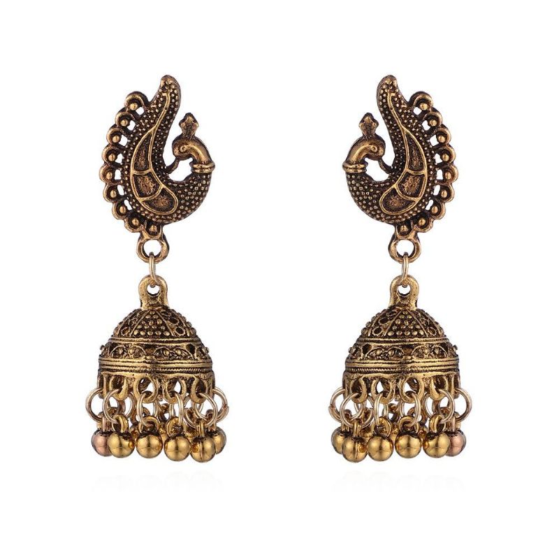 Ethnic Wind Chimes Ear Drop Earring Retro Exotic Glands Boucles D'oreilles Pour Les Femmes