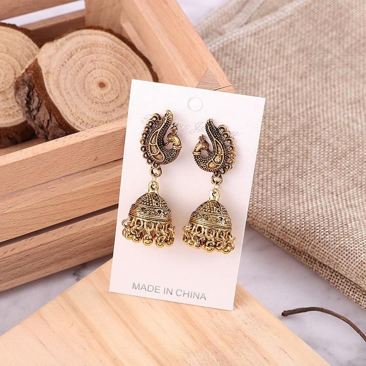 Ethnic Wind Chimes Ear Drop Earring Retro Exotic Glands Boucles D'oreilles Pour Les Femmes