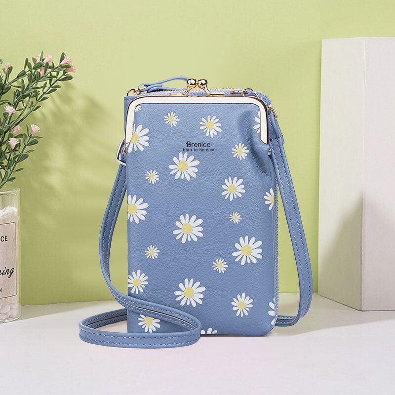 Femme 13 Fentes Pour Cartes Sac De Téléphone Daisy Sac À Bandoulière Sac À Bandoulière