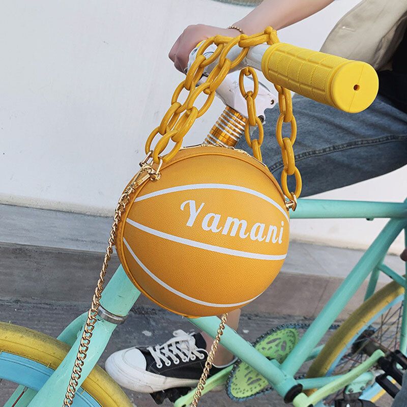 Femmes Basketball Football Chaînes Sac À Main Sac À Bandoulière Sac À Bandoulière