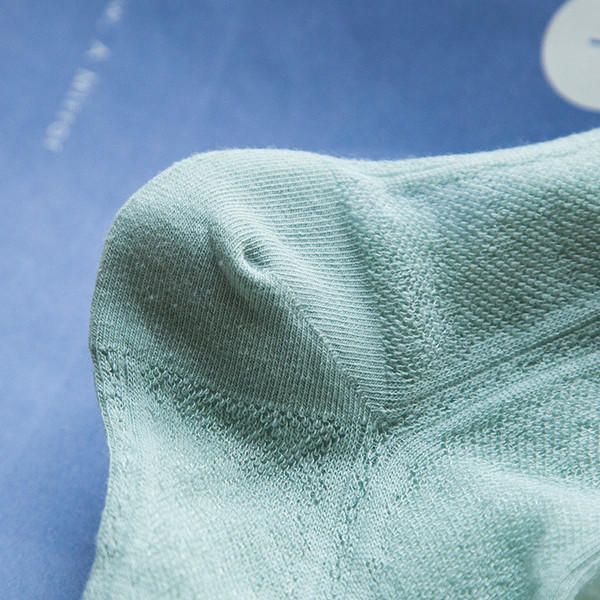 Femmes Coton Ultra Mince Soie Élastique Mesh Chaussettes D'été Solide Couleur Respirant Cheville Chaussettes