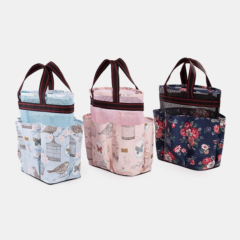 Femmes Grande Capacité Étanche Portable Tet Sac Sport En Plein Air Natation Sac Cosmétique Sac De Rangement