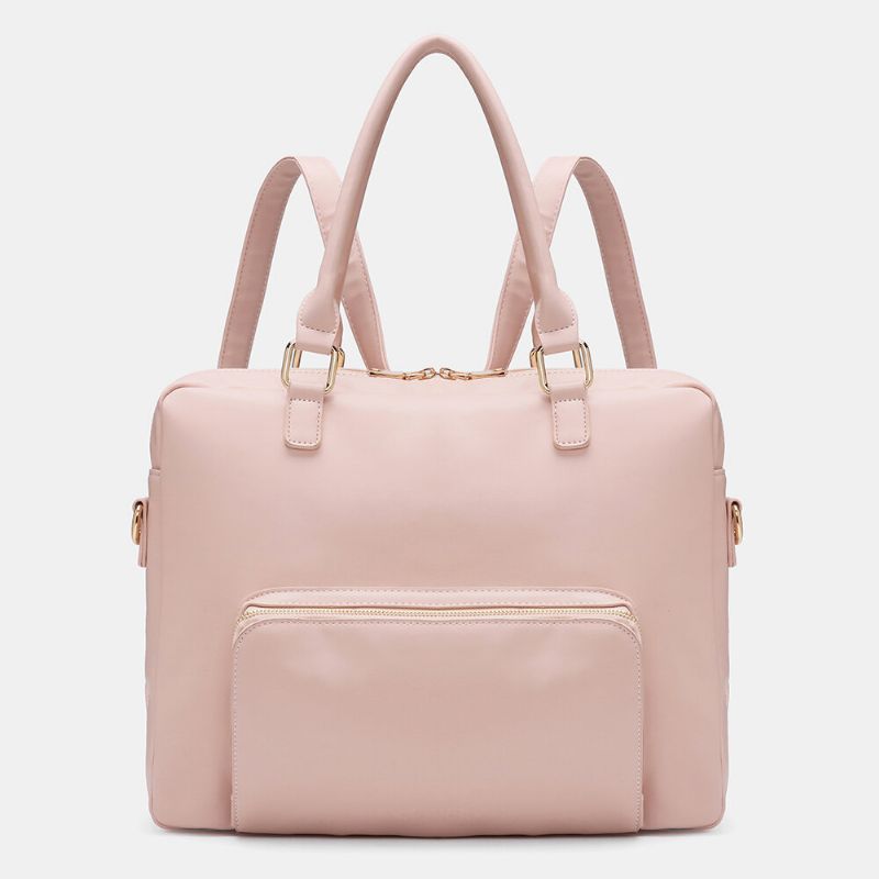 Femmes Multi-porter Multifonction Sac À Dos Mode Casual Grande Capacité 14 Pouces Sac Pour Ordinateur Portable Sac À Bandoulière Sac À Main Sac À Main