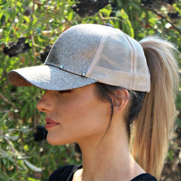 Femmes Simple Casual Couleur Unie Visière Respirant Mesh Sun Hat Baseball Hat