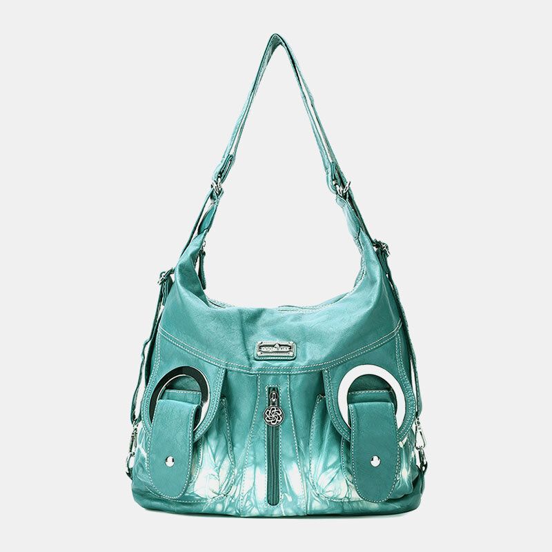 Femmes Tie Dye Multi-porter Imperméable Grande Capacité Sac Bandoulière Sac À Bandoulière Sac À Main Sac À Dos