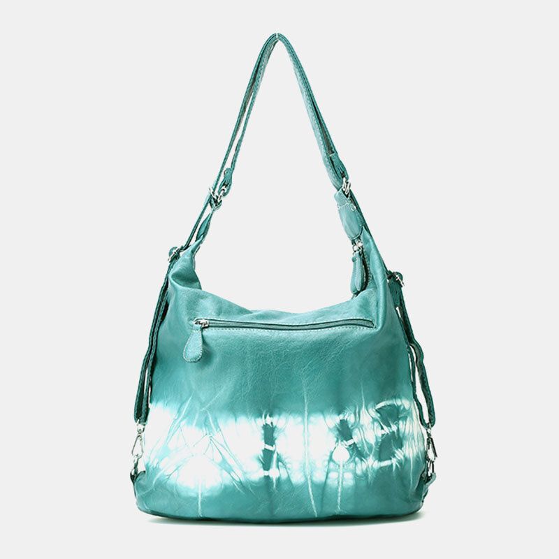 Femmes Tie Dye Multi-porter Imperméable Grande Capacité Sac Bandoulière Sac À Bandoulière Sac À Main Sac À Dos