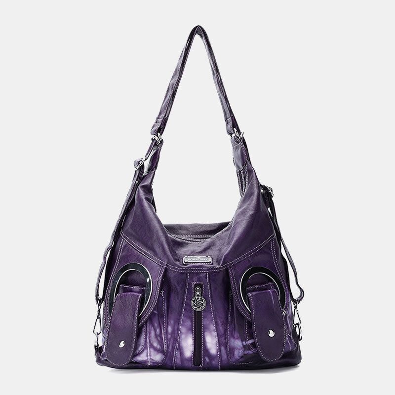 Femmes Tie Dye Multi-porter Imperméable Grande Capacité Sac Bandoulière Sac À Bandoulière Sac À Main Sac À Dos