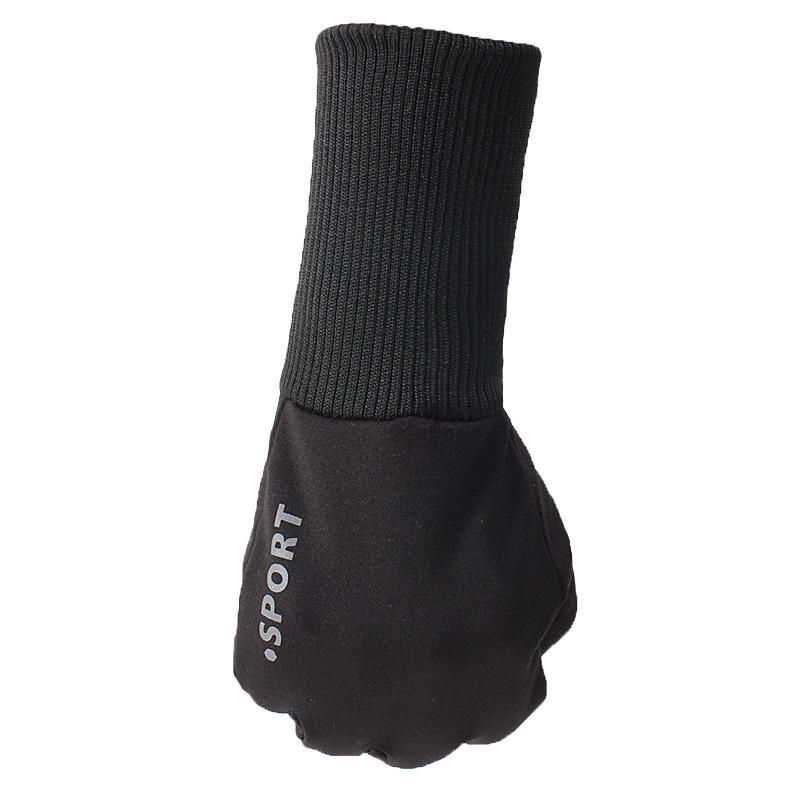 Gant D'allongement De Poignet Anti-dérapant Imperméable Unisexe Sport Écran Tactile Gants De Doublure Chaude