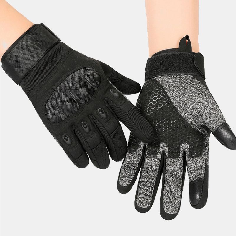 Gants À Écran Tactile Respirants Et Antidérapants Pour Hommes Gants Tactiques Anti-coupures Et Anti-coupures Pour L'extérieur Gants D'escalade