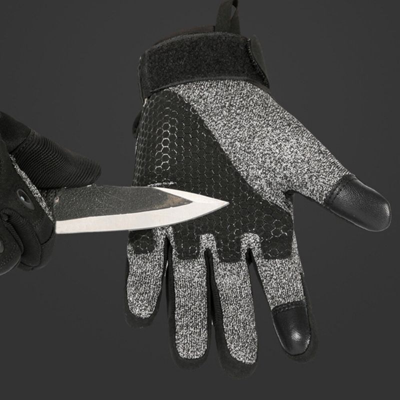 Gants À Écran Tactile Respirants Et Antidérapants Pour Hommes Gants Tactiques Anti-coupures Et Anti-coupures Pour L'extérieur Gants D'escalade