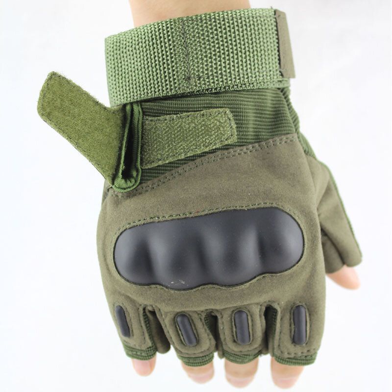 Gants De Moto Sur Mesure Gants Tactiques D'escalade Gants Semi-doigts D'équitation