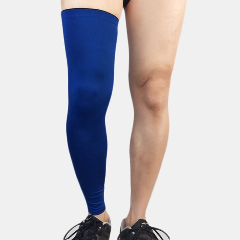 Genouillères De Sport Professionnelles Bas De Compression Chauds Leggings Chaussettes De Compression Au-dessus Du Genou