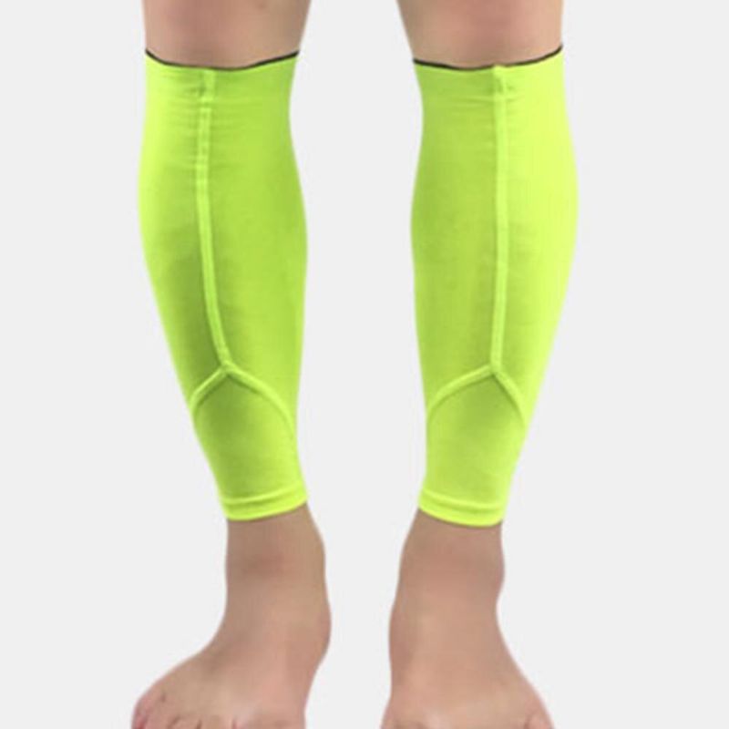 Genouillères De Sport Tricoté Respirant Silicone Compression Leggings Chaussette Compression Bas