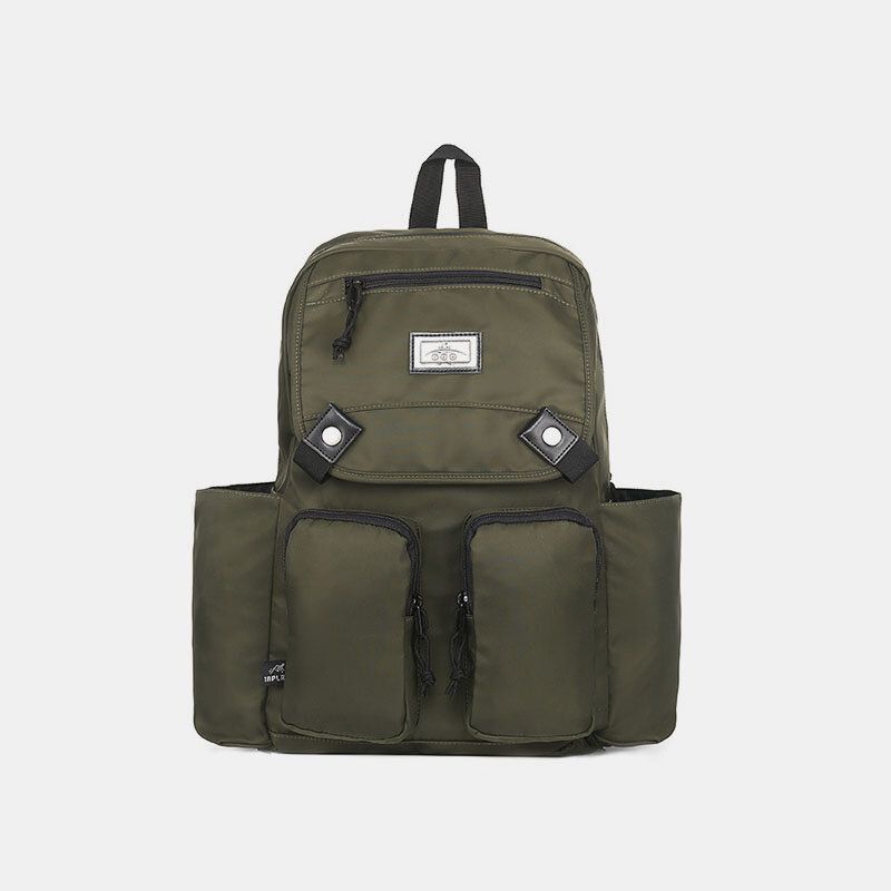 Hommes 20l Nylon Multifonction Multi-poches Poids Léger Grande Capacité 15.6 Pouces Sac Pour Ordinateur Portable Sac À Dos