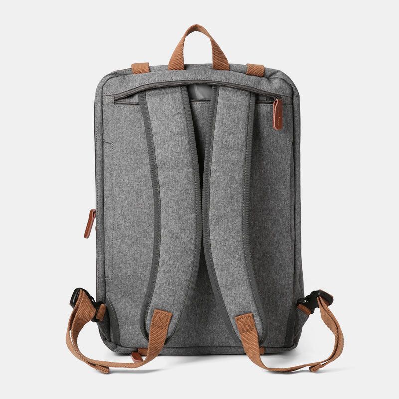 Hommes Casual Multicarry Grande Capacité 15.6/17 Pouces Sac Pour Ordinateur Portable Sac À Dos Multi-poches Sac À Bandoulière