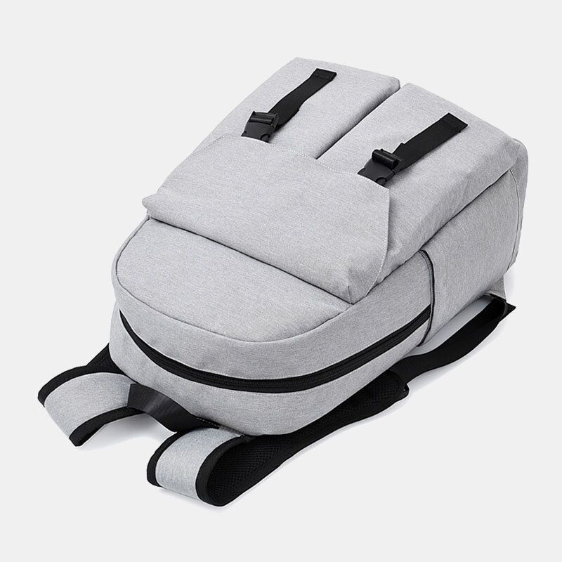 Hommes Casual Wild 15.6 Pouces Grande Capacité Pour Ordinateur Portable Usb Charge Étanche Sac D'école Sac À Dos