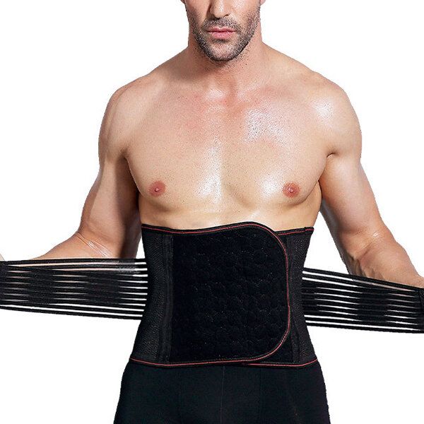 Hommes Ceinture Élastique Ventre Corps Sculptant Mince Ceinture D'entraînement