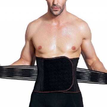 Hommes Ceinture Élastique Ventre Corps Sculptant Mince Ceinture D'entraînement