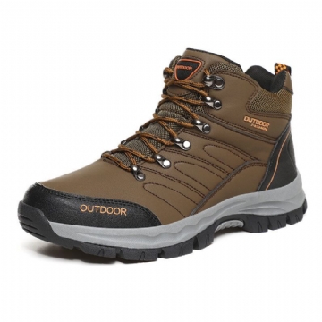 Hommes Confortable Anti-collision Toe Cap Slip Resistant Outdoor Sport Casual Randonnée Bottes