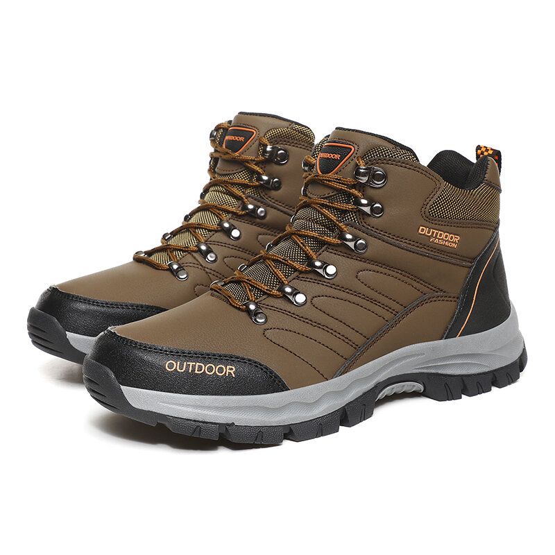 Hommes Confortable Anti-collision Toe Cap Slip Resistant Outdoor Sport Casual Randonnée Bottes