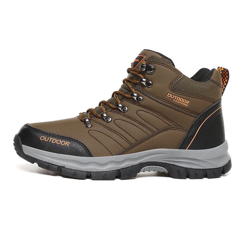 Hommes Confortable Anti-collision Toe Cap Slip Resistant Outdoor Sport Casual Randonnée Bottes