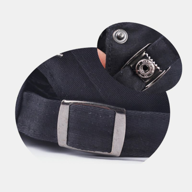 Hommes Coton Solide Couleur Métal Lettre Badge Réglable Casual Plat Chapeau Avant Chapeau Béret Chapeau