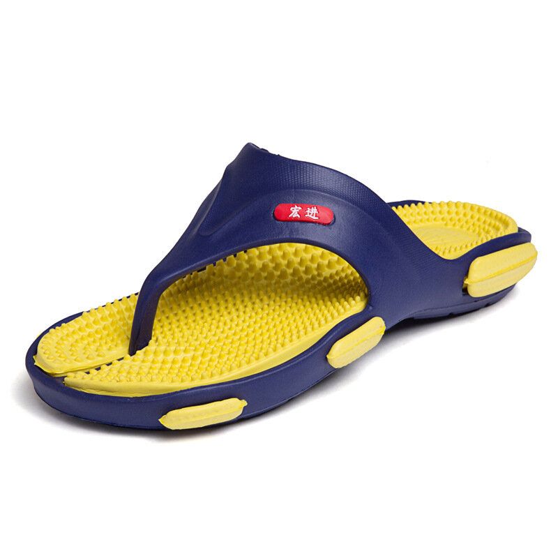 Hommes Massage Flip Flop Casual Soft Beach Pantoufles