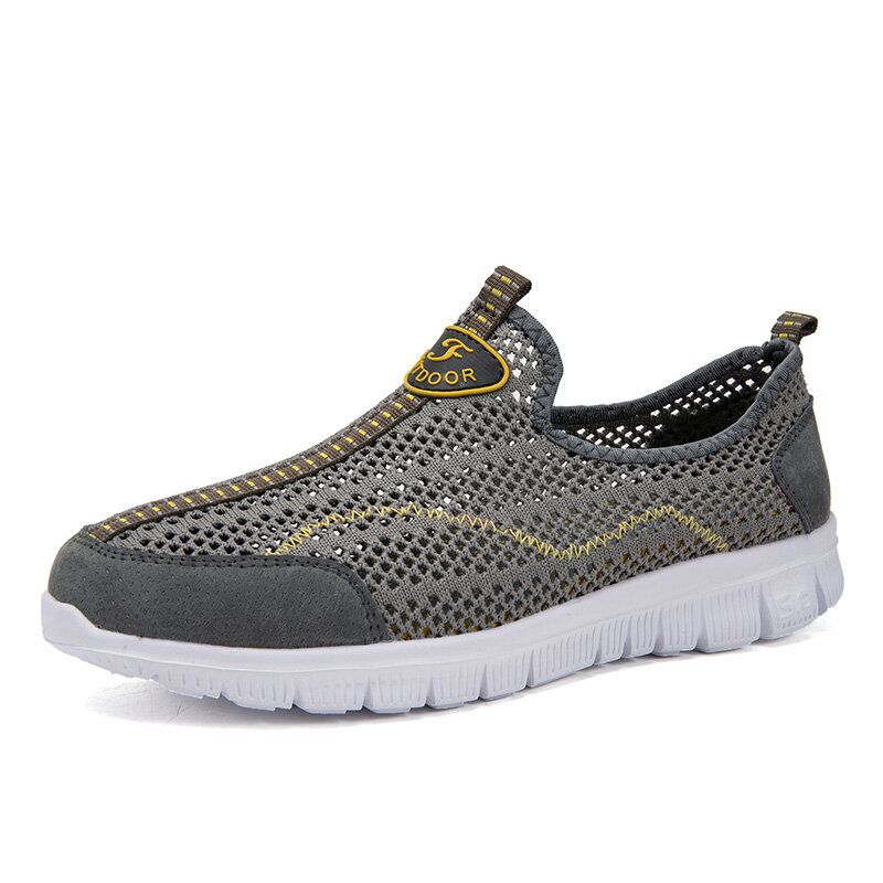 Hommes Mesh Respirant Antidérapant Confortable Sports Casual Chaussures De Marche