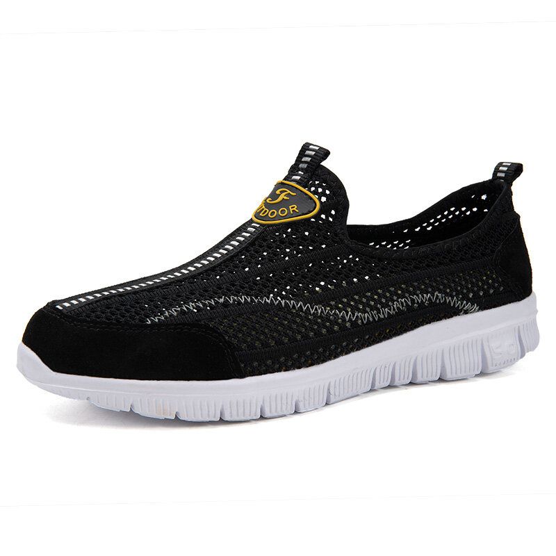 Hommes Mesh Respirant Antidérapant Confortable Sports Casual Chaussures De Marche