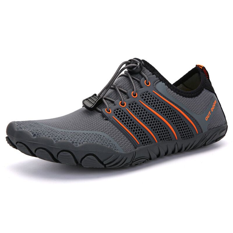 Hommes Mesh Respirant Léger Antidérapant Extérieur Wading Chaussures De Sport Décontractées