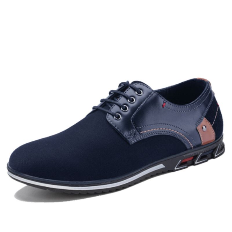 Hommes Microfibre Cuir Antidérapant Conduite Business Casual Chaussures